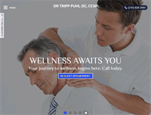 Tablet Screenshot of chiropracticcentersoftexas.com